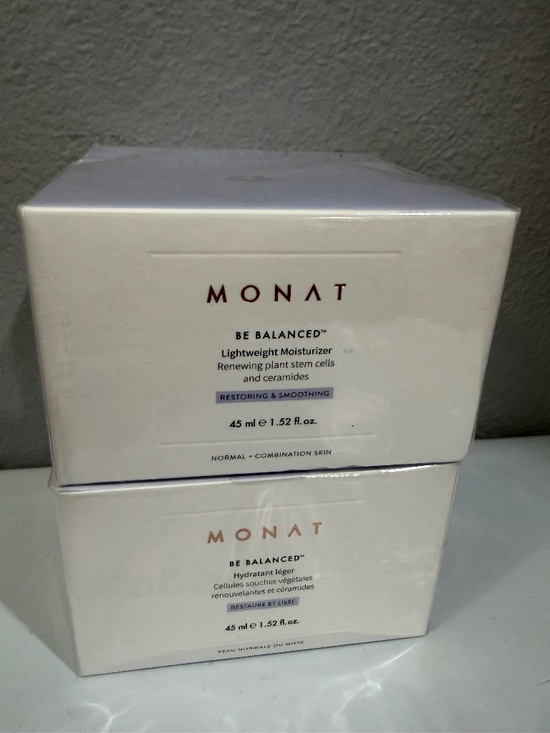 monat Other - Bundle New 2 Monat Be Balanced Lightweight Moisturizer Renewing Plant Stem Cells